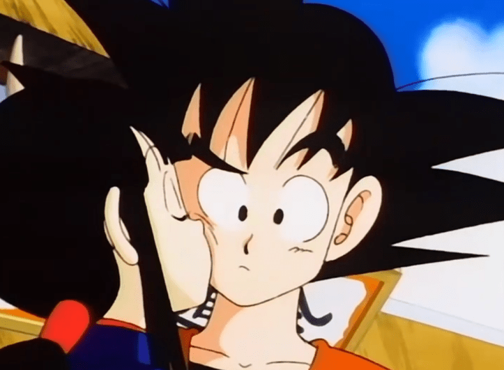 goku-kiss